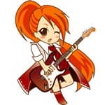 六弦かなで