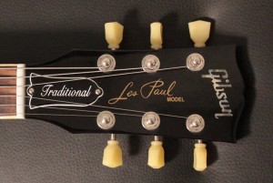 Gibson Les Paul Traditional 2012 のヘッド部分