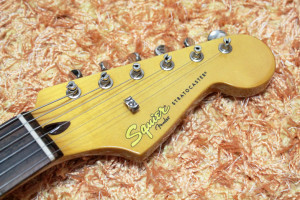 Squier by Fender Classic Vibe Stratocaster '60sのヘッド部分
