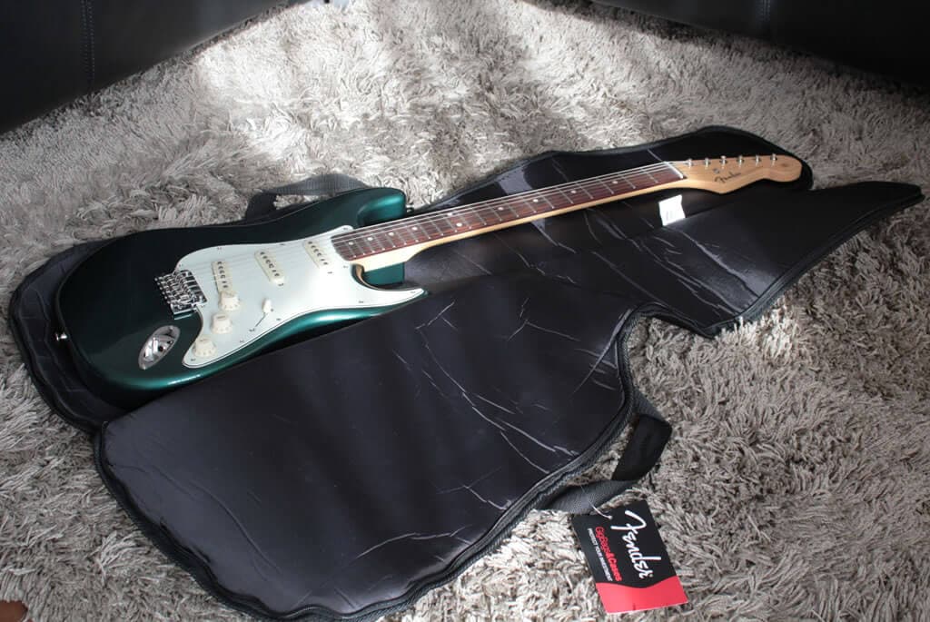 fender フェンダー ギターケース ソフトケース 中古 ロゴ アコギ用