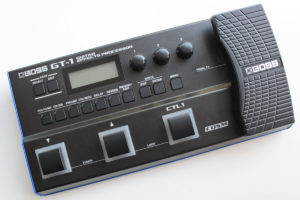 小型軽量かつ音色に妥協のないマルチエフェクター：BOSS GT-1