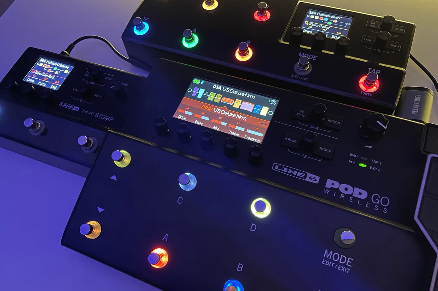 Line6 JM4 Looper マルチエフェクター-